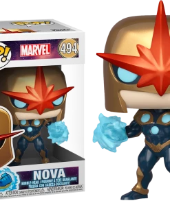 FUNKO POP! Marvel: Comics - Nova (Metallic) [Exclusive]