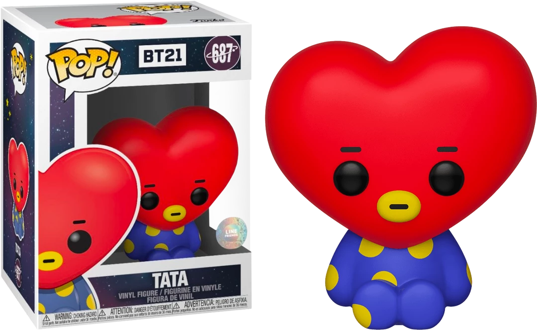 FUNKO POP! Animation: BT21 - Tata 3 FUNKO POP! Animation: BT21 - Tata