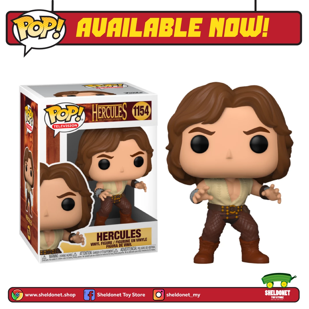 FUNKO Pop! TV: Hercules: The Legendary Journeys - Hercules 3 FUNKO Pop! TV: Hercules: The Legendary Journeys - Hercules