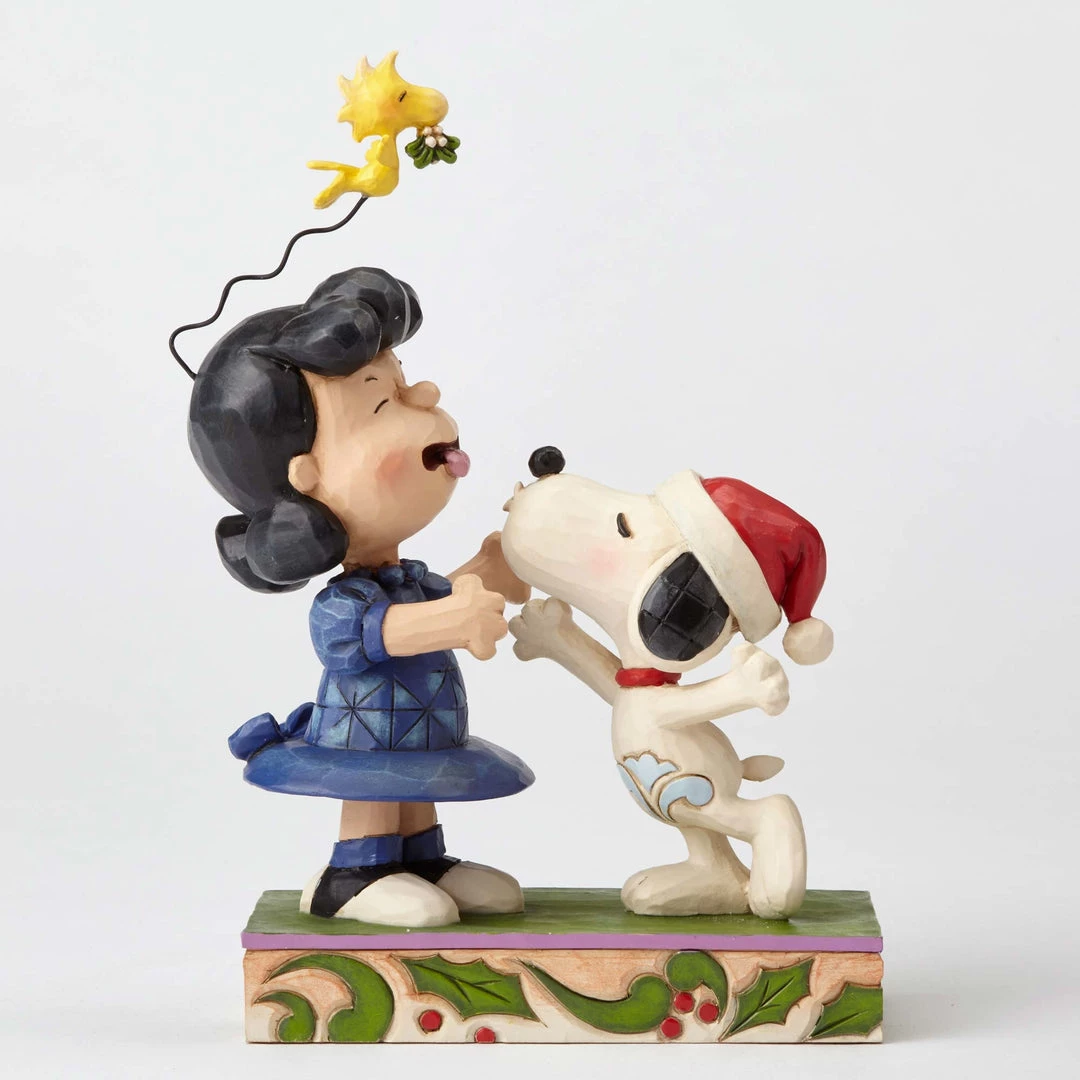 Enesco : Peanuts By Jim Shore - Snoopy & Lucy Mistletoe Mischief 3 Enesco : Peanuts By Jim Shore - Snoopy & Lucy Mistletoe Mischief