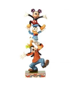 Enesco : Disney Traditions - Goofy, Donald & Mickey