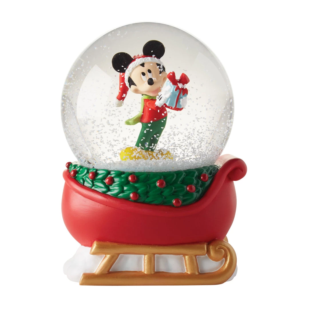 Enesco Department 56 : Mickey On Sleigh Snow Globe 3 Enesco Department 56 : Mickey On Sleigh Snow Globe