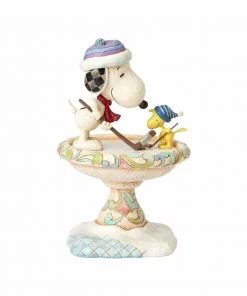 Enesco : Peanuts By Jim Shore - Snoopy & Woodstock Friendly Face-Off