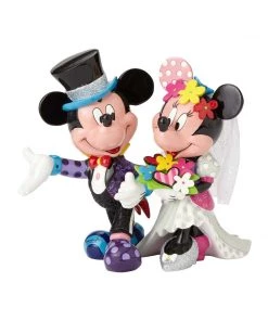 Enesco : Disney By Britto - Mickey & Minnie Wedding