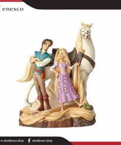 Enesco : Disney Traditions - Tangled Carved By Heart, Live Your Dream