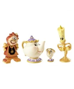 Enesco : Disney Showcase - Enchanted Objects Set (Animated Beauty And The Beast)