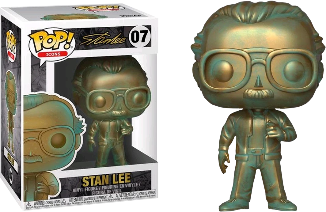 FUNKO Pop! Icons: Stan Lee Patina 3 FUNKO Pop! Icons: Stan Lee Patina