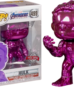 FUNKO POP! Marvel: Avengers: End Game - Hulk (Purple Chrome) [Exclusive]