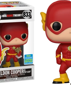 FUNKO POP! TV: The Big Bang Theory - Sheldon As Flash [SDCC 2019 Summer Convention]