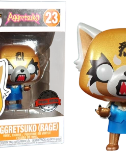 FUNKO Pop! Sanrio: Aggretsuko - Aggretsuko (Metallic) [Exclusive]
