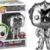 FUNKO Pop! Heroes: Arkham Asylum - Joker (Silver Chrome) [Exclusive]
