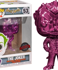 FUNKO Pop! Heroes: Arkham Asylum - Joker (Purple Chrome) [Exclusive]