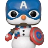 FUNKO POP! Marvel: Holiday - Cap Snowman