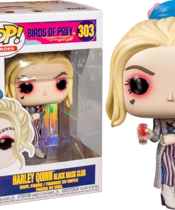 FUNKO Pop! Heroes: Birds Of Prey - Harley Quinn (Black Mask Club)