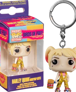 FUNKO Pocket Pop! Keychain: Birds Of Prey - Harley Quinn (Booby Trap)