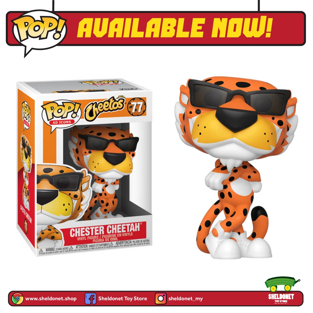 FUNKO Pop! Ad Icons: Cheetos - Chester Cheetah 3 FUNKO Pop! Ad Icons: Cheetos - Chester Cheetah