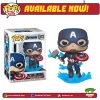 FUNKO Pop! Marvel: Avengers: End Game - Captain America With Broken Shield And Mjolnir