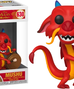 FUNKO Pop! Disney: Mulan - Mushu W/Gong