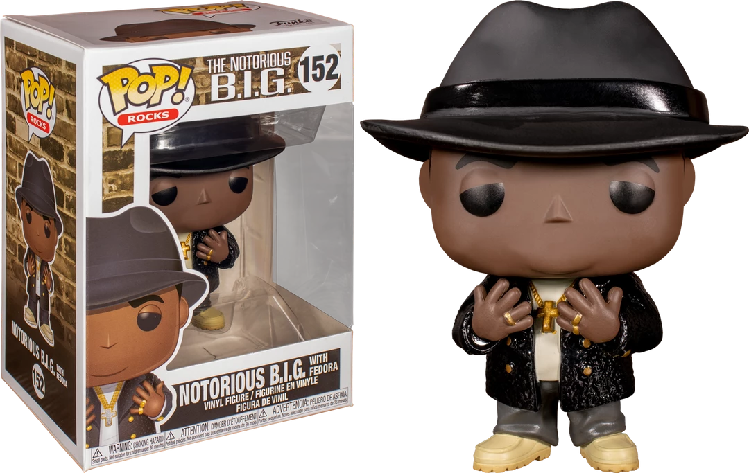 FUNKO Pop! Rocks: Biggie - Notorious B.I.G With Fedora (Exclusive) 3 FUNKO Pop! Rocks: Biggie - Notorious B.I.G With Fedora (Exclusive)