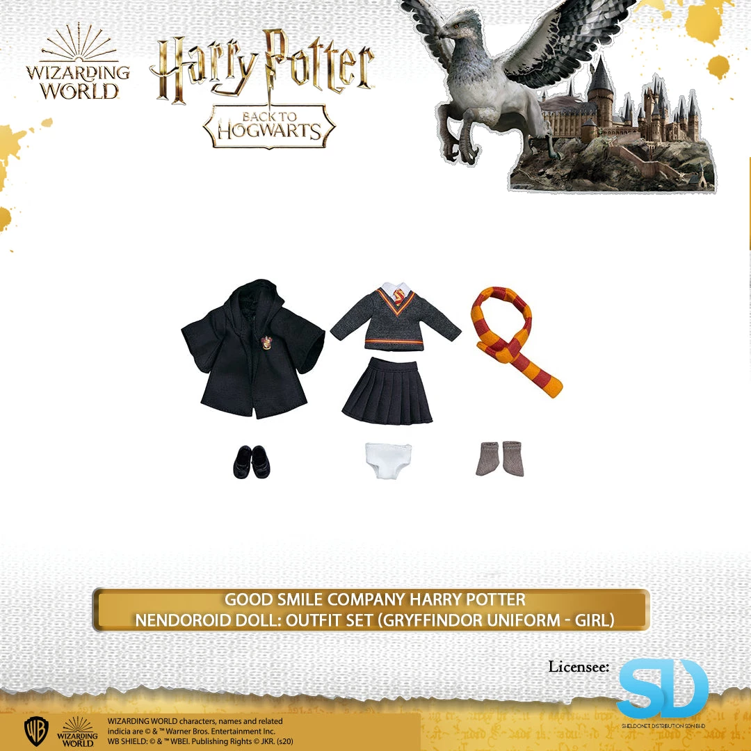 Good Smile Company: Harry Potter Nendoroid Doll: Outfit Set (Gryffindor Uniform - Girl) 3 Good Smile Company: Harry Potter Nendoroid Doll: Outfit Set (Gryffindor Uniform - Girl)