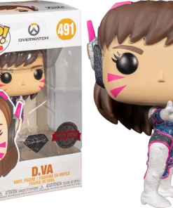 FUNKO Pop! Games: Overwatch - D.Va (Diamond Glitter) [Exclusive]