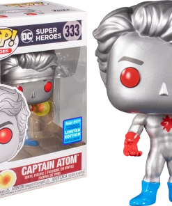 FUNKO Pop! Heroes: Captain Atom - Captain Atom [Wondrous Convention Exclusive 2020]