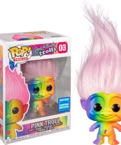 FUNKO Pop! Trolls: Good Luck Trolls - Pink Troll [Wondrous Convention Exclusive 2020]