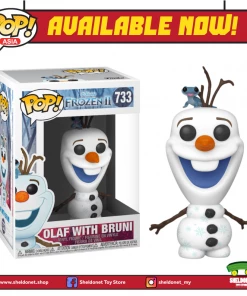 FUNKO Pop! Disney: Frozen 2 - Olaf With Bruni POP! VINYL
