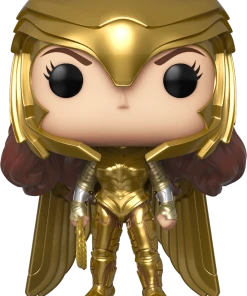 FUNKO Pop! Heroes: Wonder Woman 1984 - Wonder Woman Gold Power Pose (Metallic)