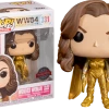 FUNKO Pop! Heroes: Wonder Woman 1984 - Wonder Woman No Helmet (Metallic) [Exclusive]