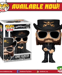 FUNKO Pop! Rocks: Motorhead - Lemmy Kilmister With Cigarette