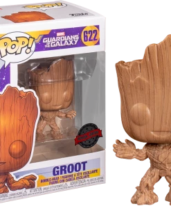 FUNKO Pop! Movies: Guardians Of The Galaxy 2 - Groot (Wood Deco) [Exclusive]