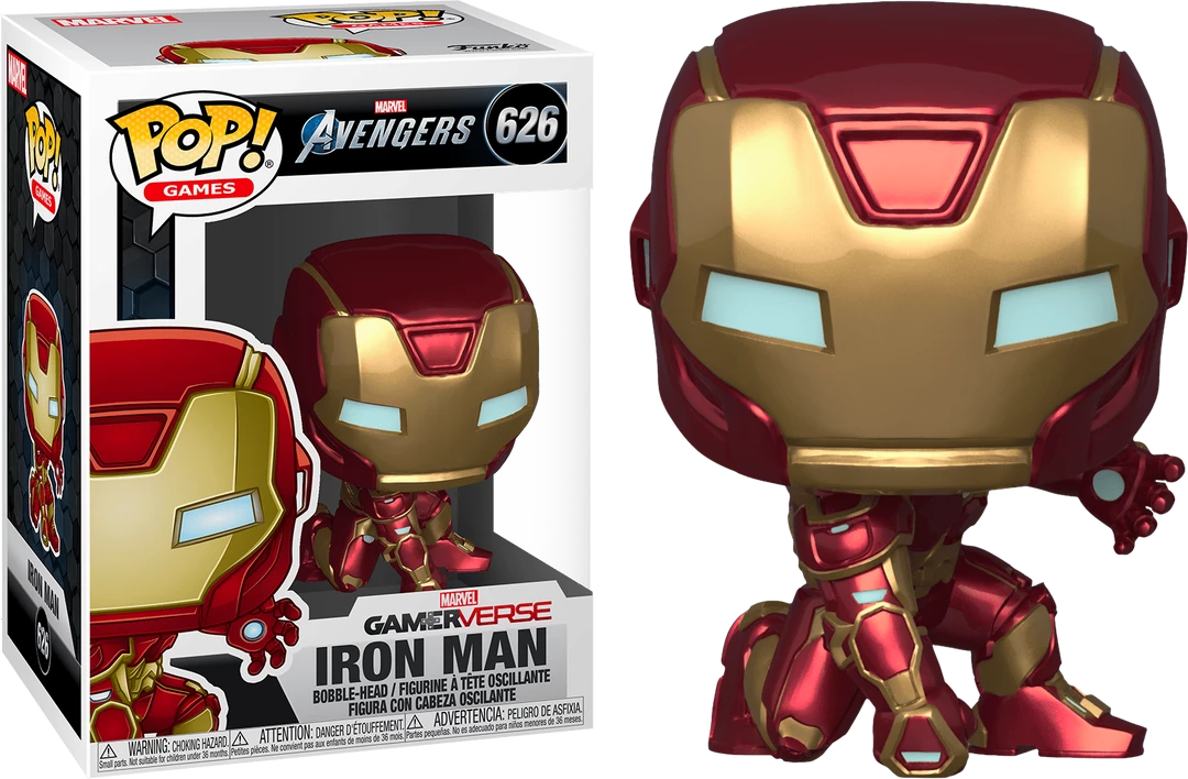 FUNKO Pop! Games: Marvel's Avengers (2020) - Iron Man 3 FUNKO Pop! Games: Marvel's Avengers (2020) - Iron Man