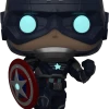 FUNKO Pop! Marvel Games: Marvel's Avengers (2020) - Captain America (Glow In The Dark) [Exclusive]