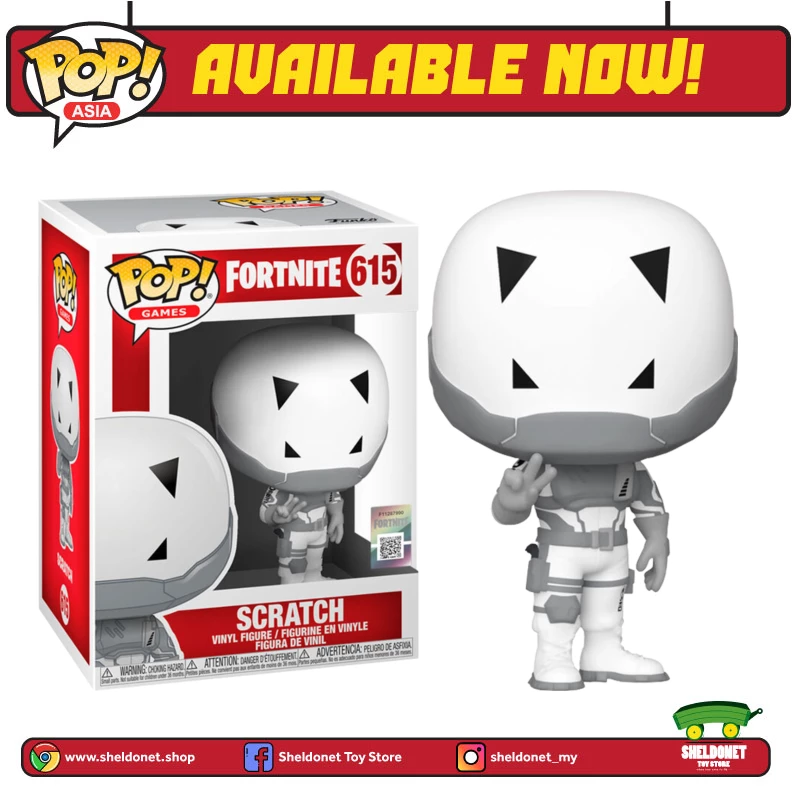 FUNKO Pop! Games: Fortnite - Scratch 3 FUNKO Pop! Games: Fortnite - Scratch