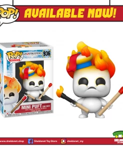 FUNKO Pop! Movies: Ghostbusters: Afterlife - Mini Puft On Fire