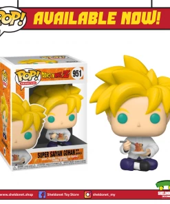 FUNKO [IN-STOCK] Pop! Animation: Dragonball Z - Super Saiyan Gohan With Noodles