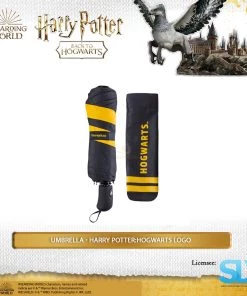 Famesbro Cinereplica: Umbrella - Harry Potter:Hogwarts Logo Wizarding World