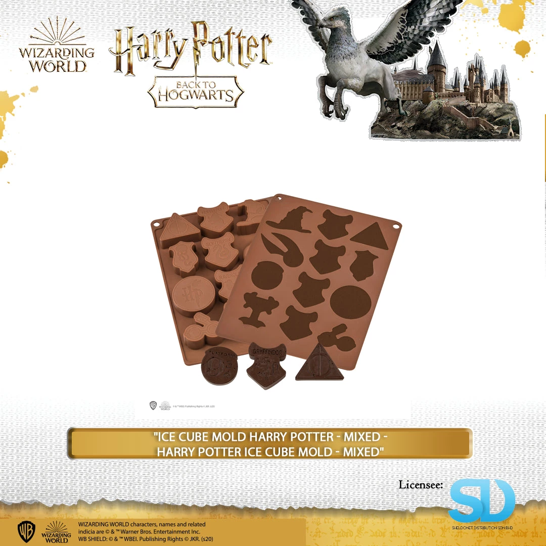 Famesbro Wizarding World Cinereplica: Ice Cube Mold Harry Potter - Mixed -Harry Potter Ice Cube Mold - Mixed 5 Famesbro Wizarding World Cinereplica: Ice Cube Mold Harry Potter - Mixed -Harry Potter Ice Cube Mold - Mixed