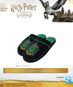 Famesbro Wizarding World Cinereplica: Slippers:Slytherin (EU 40-45 ; US 7-11)