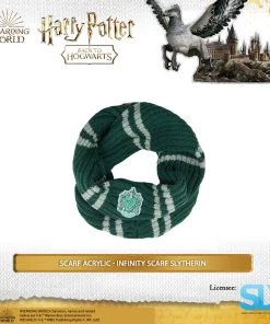 Famesbro Cinereplica: Scarf Acrylic - Infinity Scarf Slytherin Wizarding World