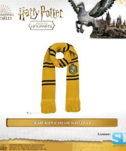 Famesbro Wizarding World Cinereplica: Scarf Acrylic:Deluxe Hufflepuff