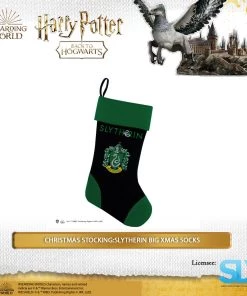 Famesbro Wizarding World Cinereplica: Christmas Stocking:Slytherin Big Xmas Socks