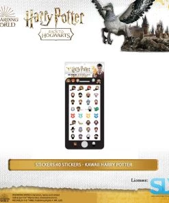 Famesbro Wizarding World Cinereplica: Stickers:40 Stickers - Kawaii Harry Potter