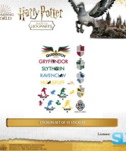 Famesbro Cinereplica: Stickers:Set Of 55 Stickers Wizarding World