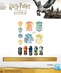 Famesbro Cinereplica: Stickers:Set Of 55 Stickers Wizarding World