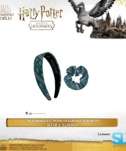 Famesbro Cinereplica: Headband: Slytherin Headband Scrunchy Set Of 2 (Classic)