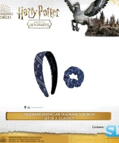 Famesbro Wizarding World Cinereplica: Headband: Ravenclaw Headband Scrunchy Set Of 2 (Classic)