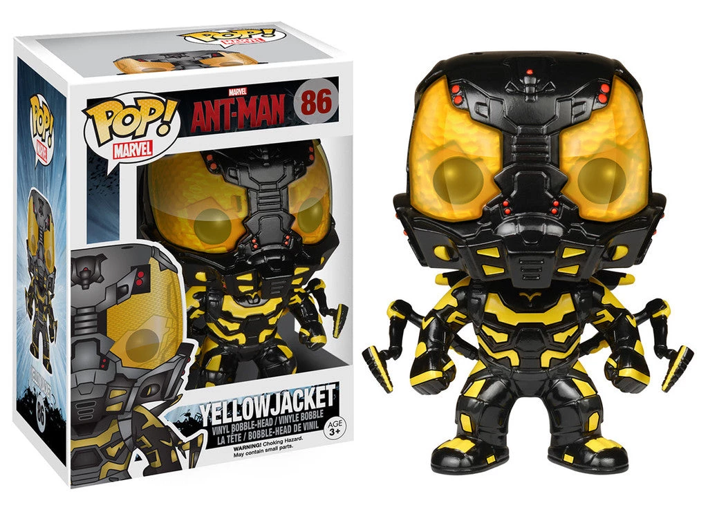 FUNKO Pop! Marvel: Ant-Man - Yellowjacket 3 FUNKO Pop! Marvel: Ant-Man - Yellowjacket