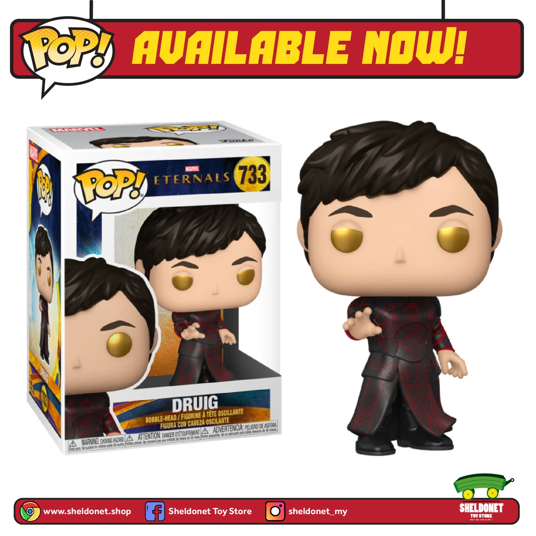 FUNKO Pop! Marvel: Eternals - Druig 3 FUNKO Pop! Marvel: Eternals - Druig